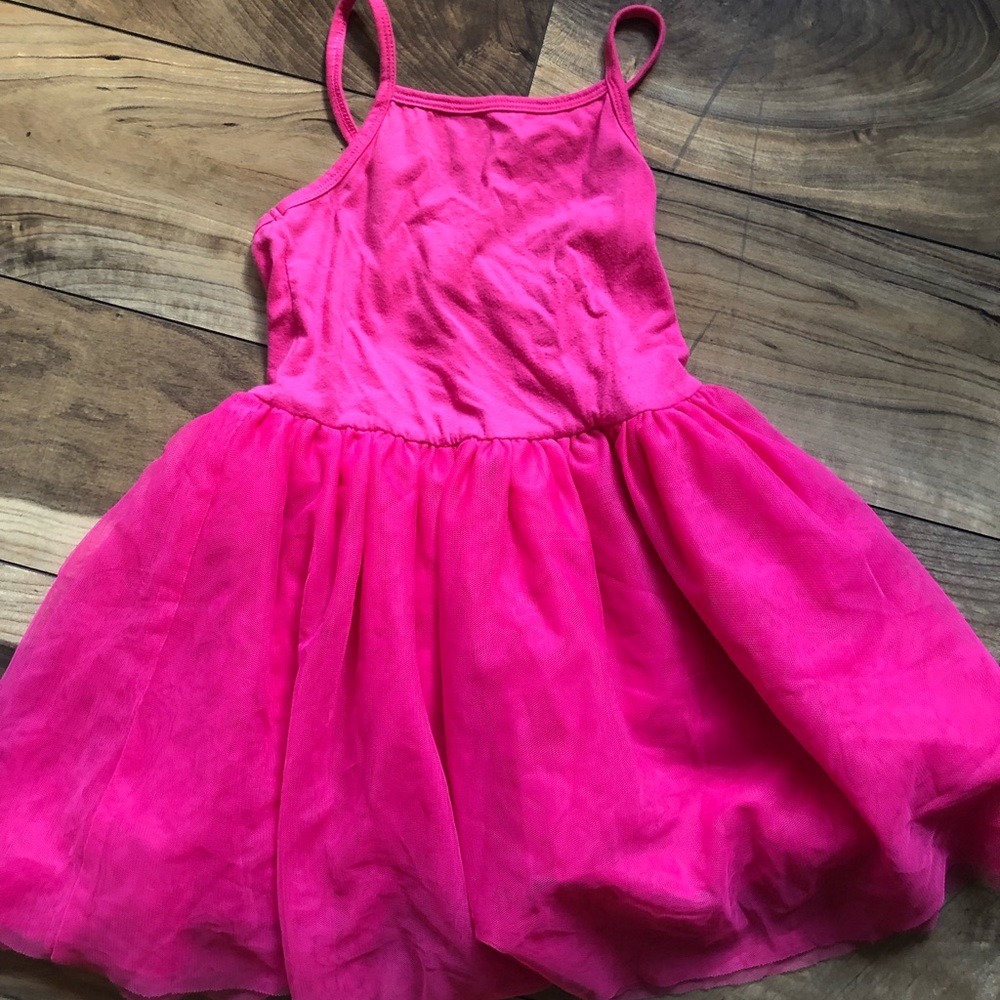 Old Navy pink tutu dress size 5